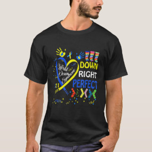 World Down Syndrome Day Awareness Socks 21 March T-Shirt