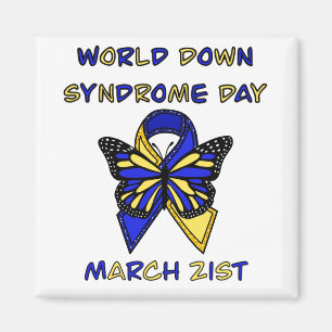 World Down Syndrome Day is March 21st Magnet