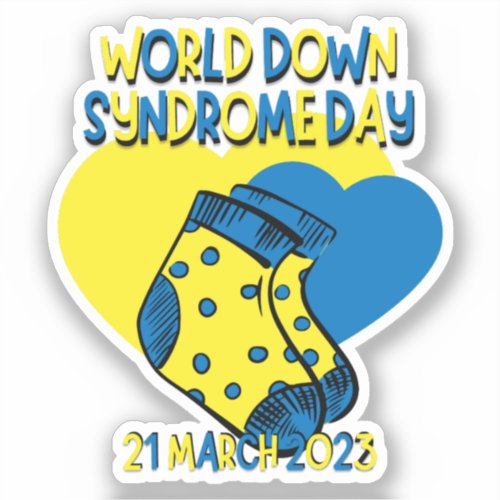 World Down Syndrome Day Sticker