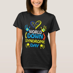 World Down Syndrome Day  Support and Awareness 3.2 T-Shirt