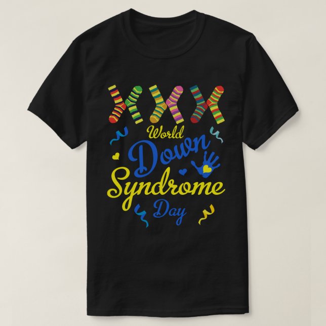 World Down Syndrome Day T-Shirt (Design Front)