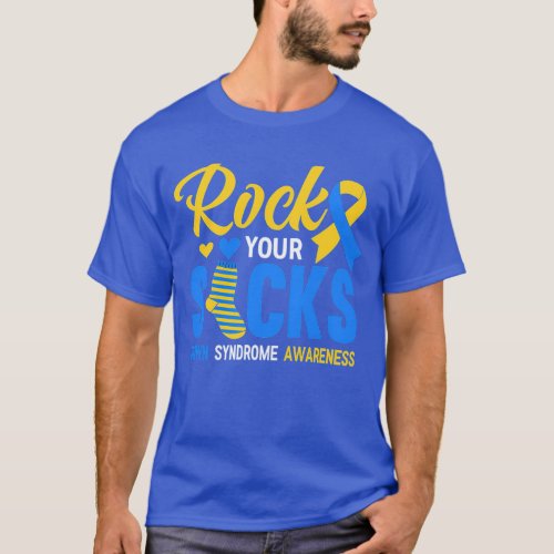 World Down Syndrome Day T Shirt Rock Your Socks Aw