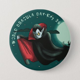 World Dracula Day, vampire Button