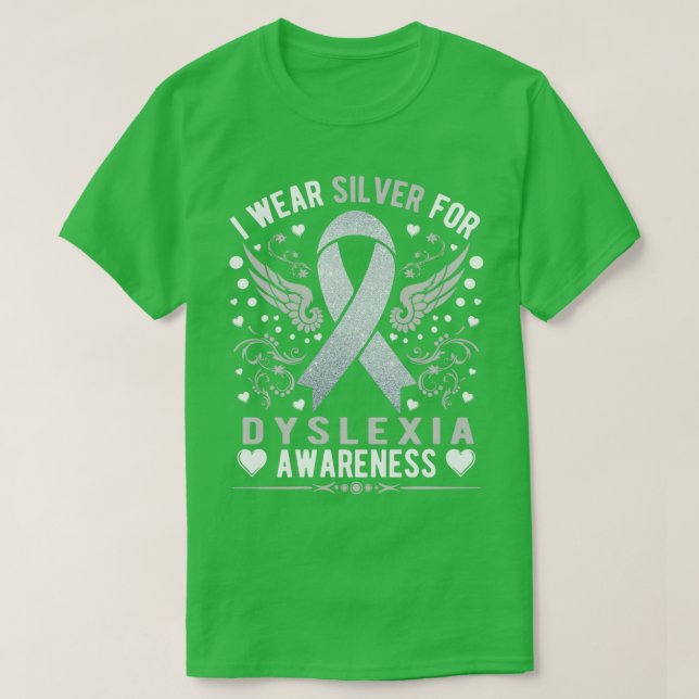 World Dyslexia Awareness Day Creative Gift Ideas f T-Shirt (Design Front)