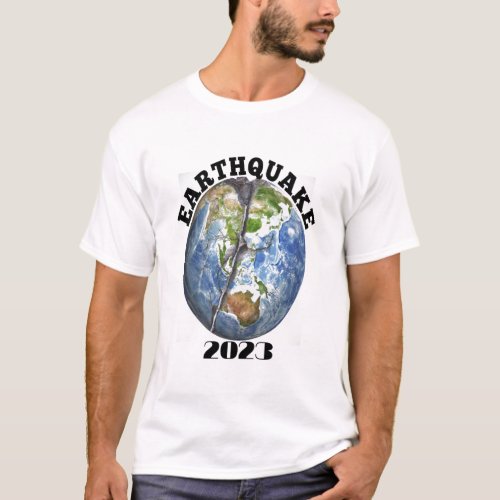 World earthquake 2023  T_Shirt
