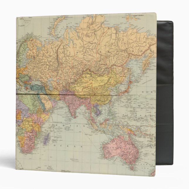 World East 3 Ring Binder (Front/Inside)