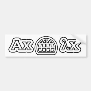 World Eigenvalue Day Bumper Sticker