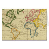 World engraved map (Front Horizontal)