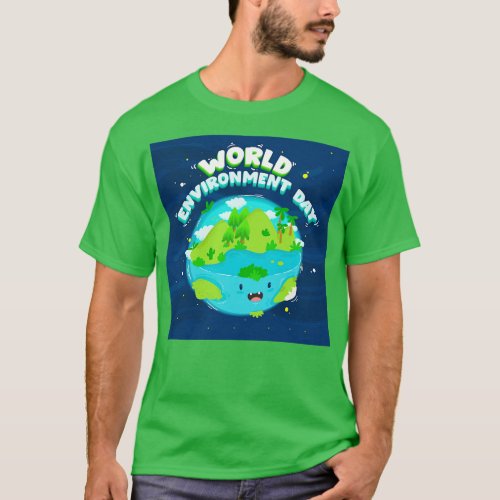 World Enviromental Day T_Shirt