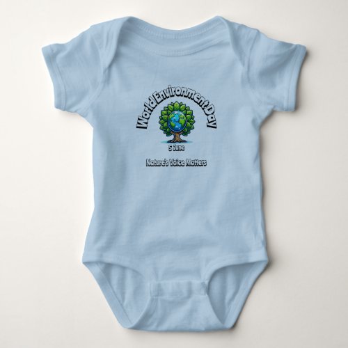 World Environment Day 5 June Baby Bodysuit