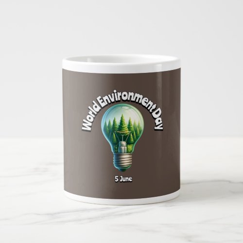 World Environment Day 5 June Giant Coffee Mug