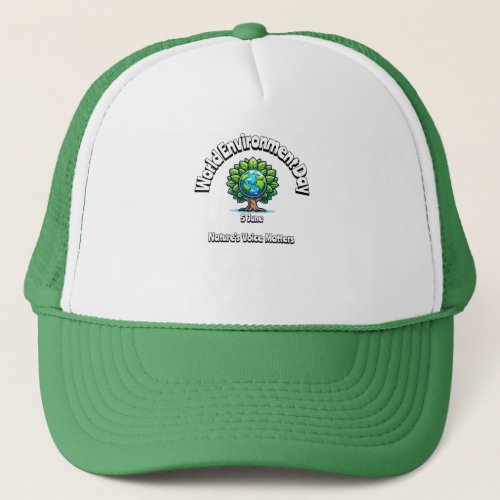World Environment Day 5 June Trucker Hat