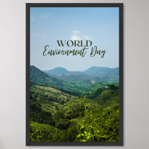 world environment day framed art