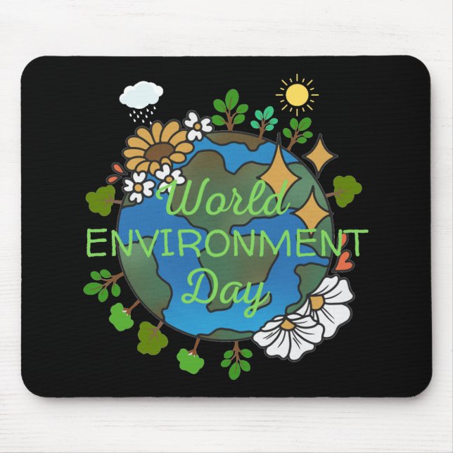 World Environment Day Mouse Pad (Front)