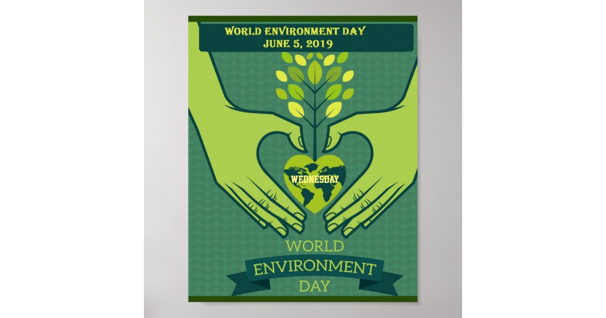 World Environment Day Poster Zazzle