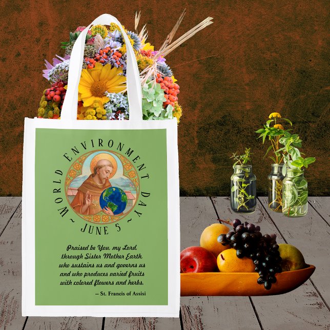 World Environment Day & St Francis of Assisi A Grocery Bag (Creator Uploaded)
