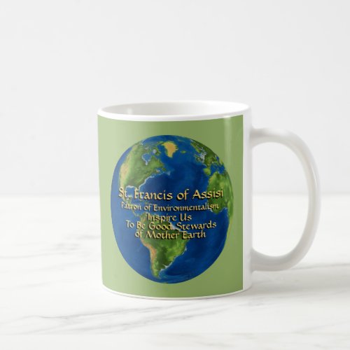 World Environment Day  St Francis of Assisi Coffee Mug