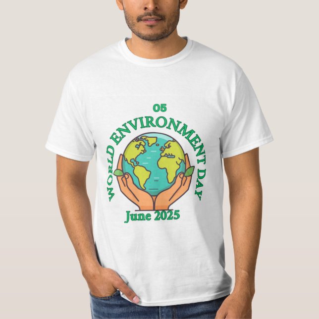 World Environment day theme t shirt (Front)