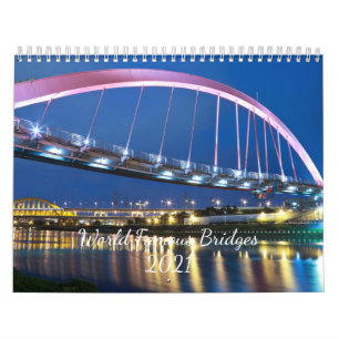 World Famous Bridges 2027 Calendar