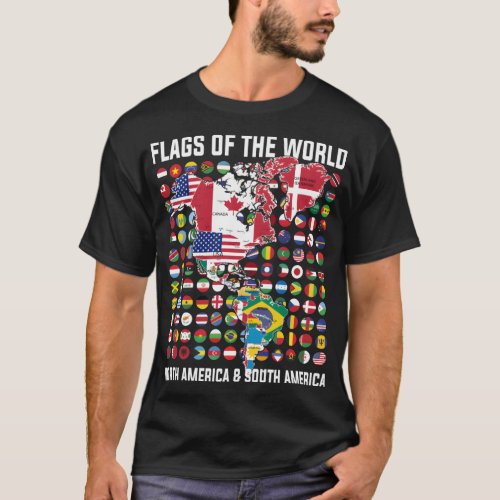 World Flag For International World Flags  T_Shirt