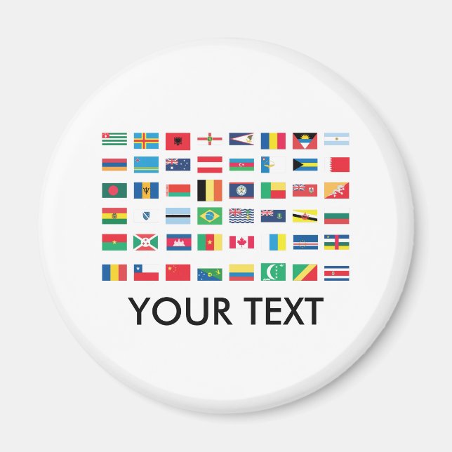 World Flag Magnets (Front)