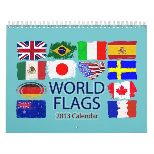 WORLD FLAGS 2013 Calendar