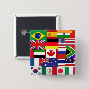 World Flags Button