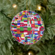 World Flags Christmas Ornament | Zazzle