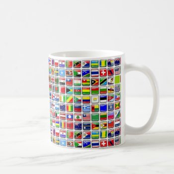 World Flags Coffee Mug by CoolSenseIdea at Zazzle