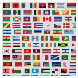 World flags fabric