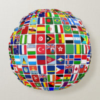 World Flags Globe, International,
