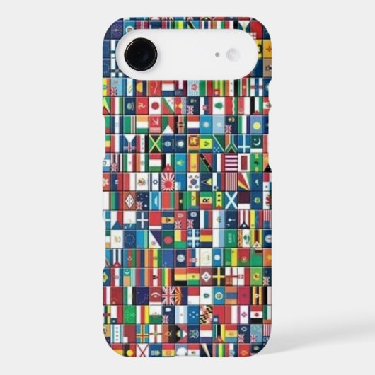 World Flags iPhone 4 Case (Back)