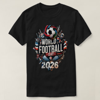 World football day 2026 t shirt