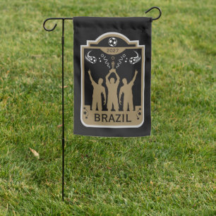 World Football Final Gift Garden Flag