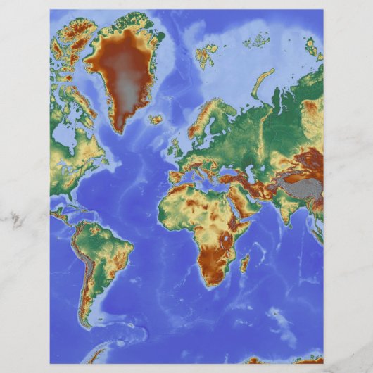World Geographic International Map (Front)