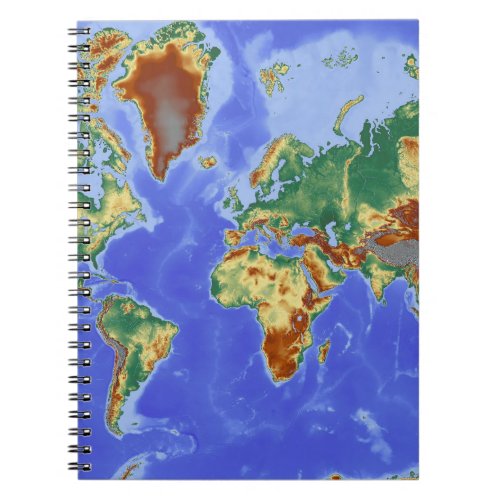 World Geographic International Map Notebook