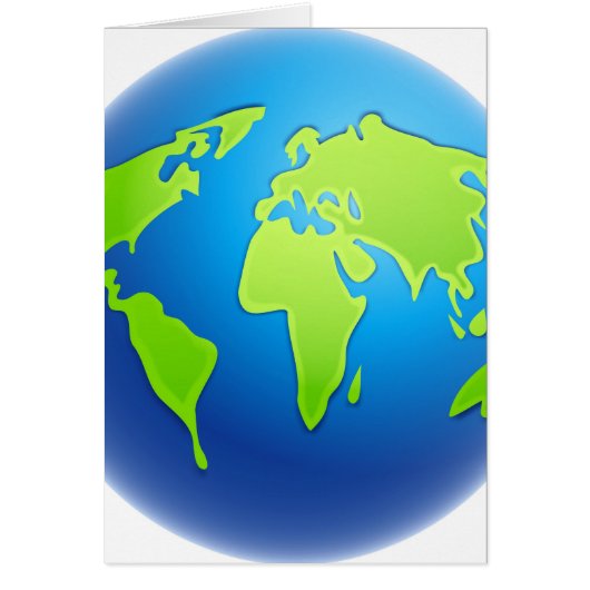 World Globe Cards (Front)