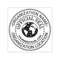 World Globe Generic Official Seal Name Loc URL