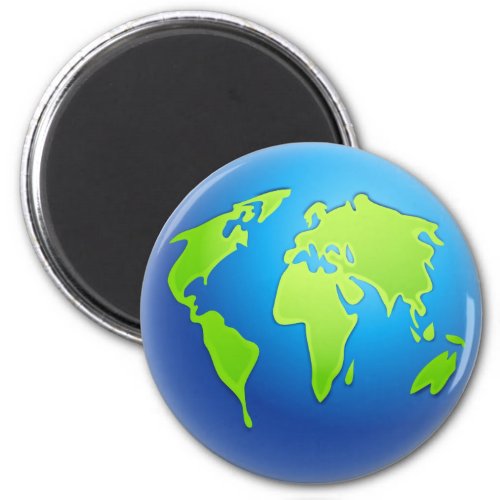 World Globe Magnet