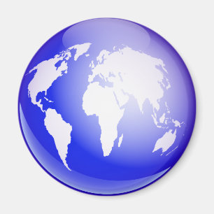 World Globe Magnet
