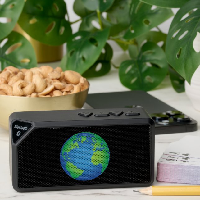 World Globe Map Bluetooth Speaker (Insitu(Table))