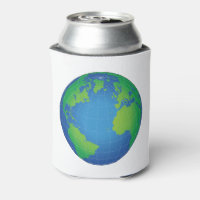 Insulated Can Holder with the Texas Map