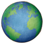 World Globe Map Chocolate Covered Oreo (Front)