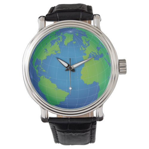 World Globe Map Watch