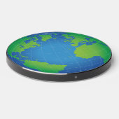 World Globe Map Wireless Charger (Front 2)