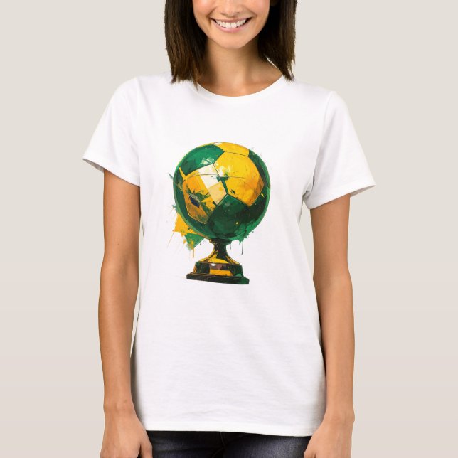 World Globe Trophy Champion Unisex T-Shirt Cool Gi (Front)