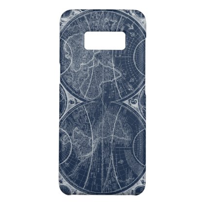 World Globes Blueprint Case-Mate Samsung Galaxy S8 Case