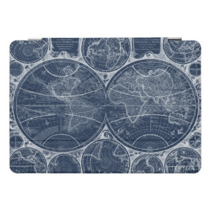 World Globes Blueprint iPad Pro Cover