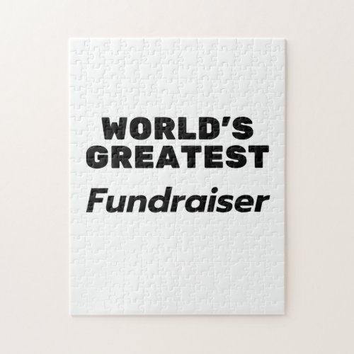 World Greatest Fundraiser Jigsaw Puzzle
