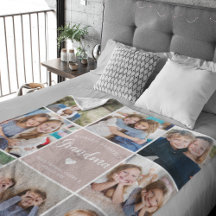 World Greatest Grandma Photo Collage Simple Pink